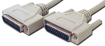 DB25 Male to Male Molded Cable